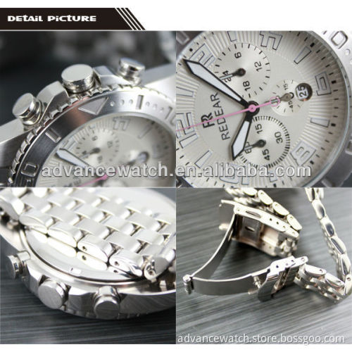 Japan Movt Quartz Branded Watch Stainless Steel Back,Custom Automatic Man Watch